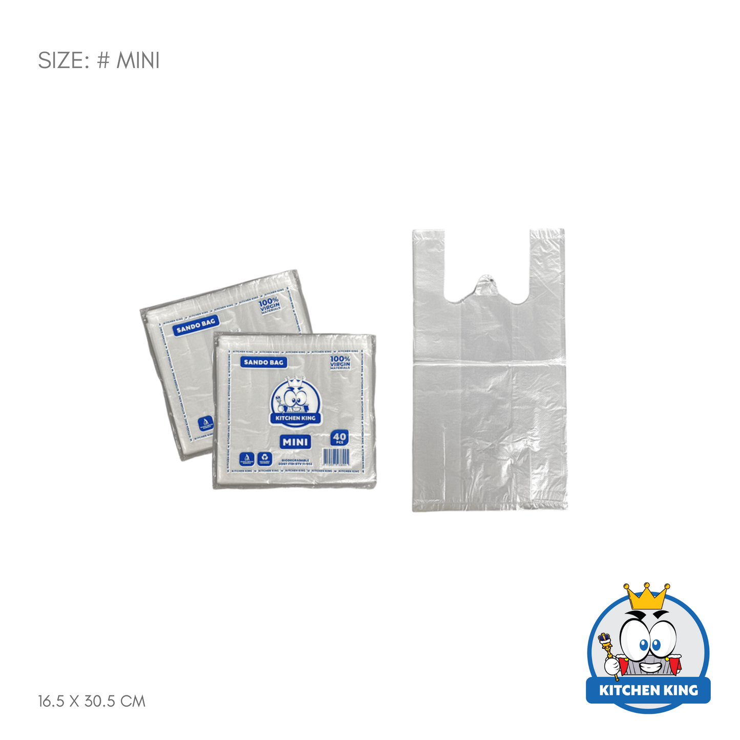 Kitchen King Sando Bag (Packed by 40's)