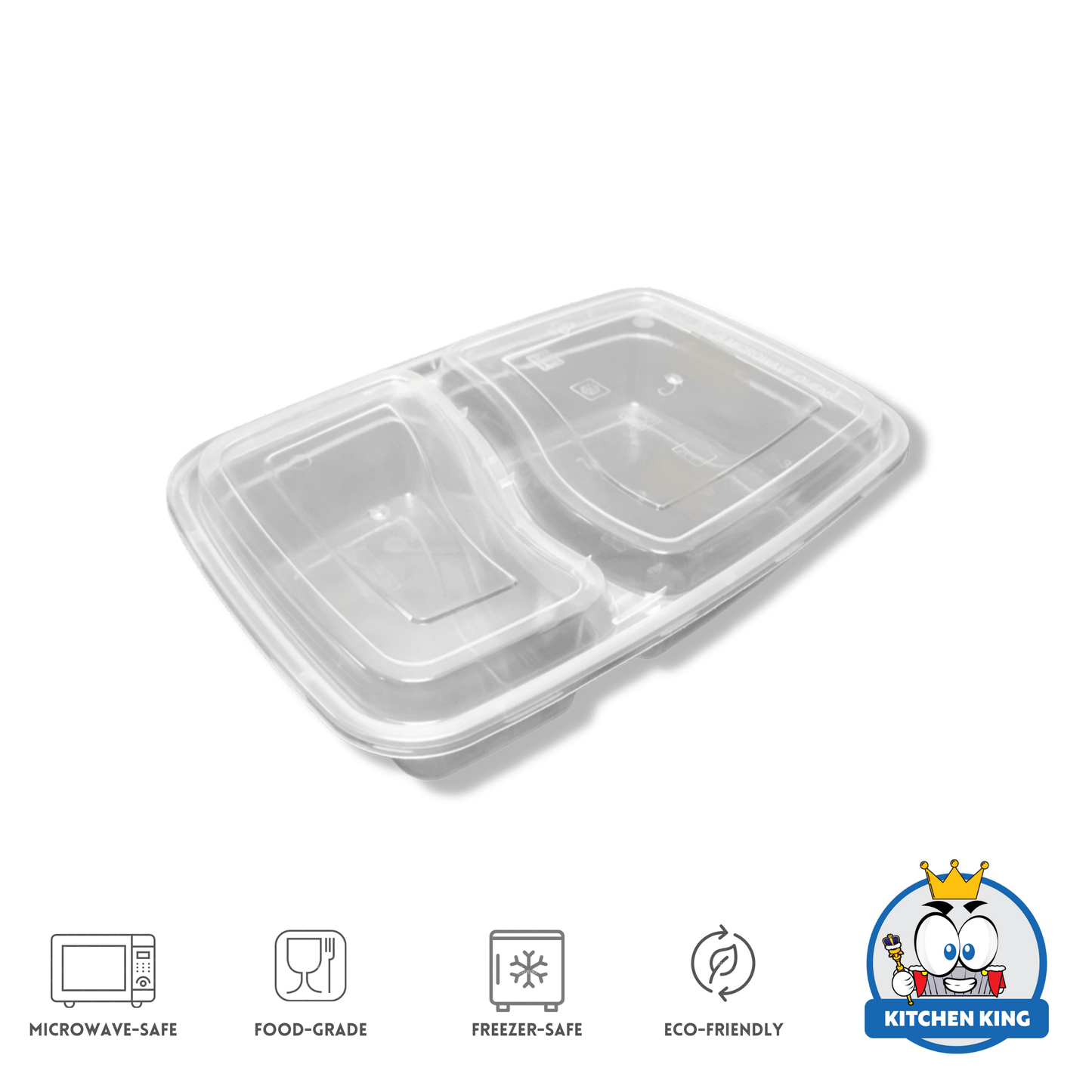 Microwavable Bento Box Plastic Food Container 2D 3D 4D (By 10's)