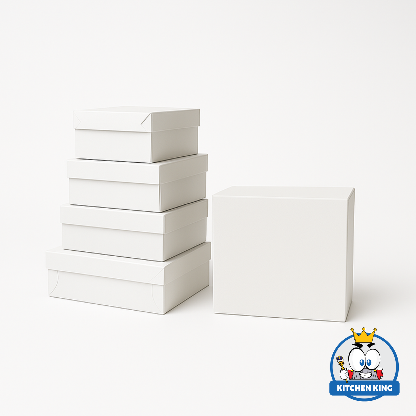 Cake Box Plain - With Window or No Window (By 10's)