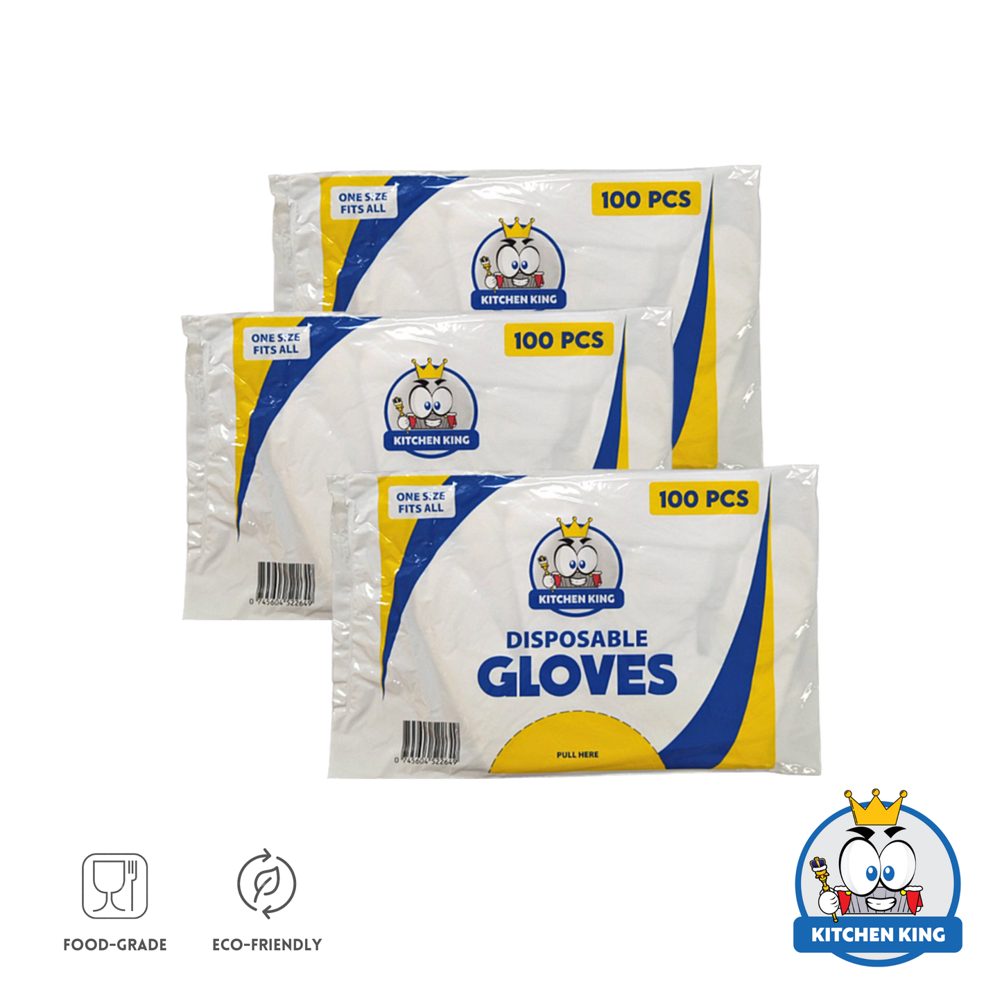 Kitchen King Plastic Gloves