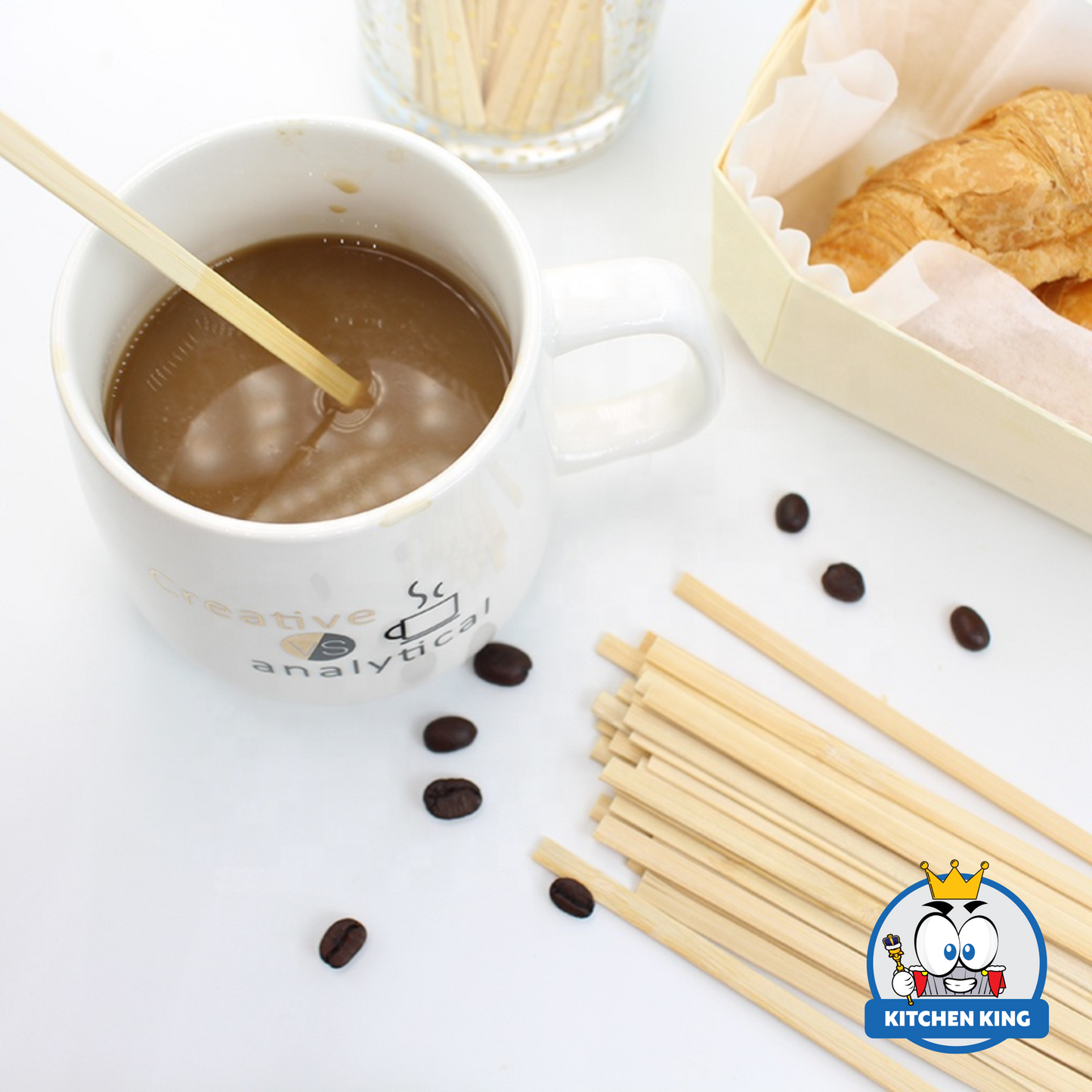 Coffee Stirrer Sticks - Wooden / Bamboo