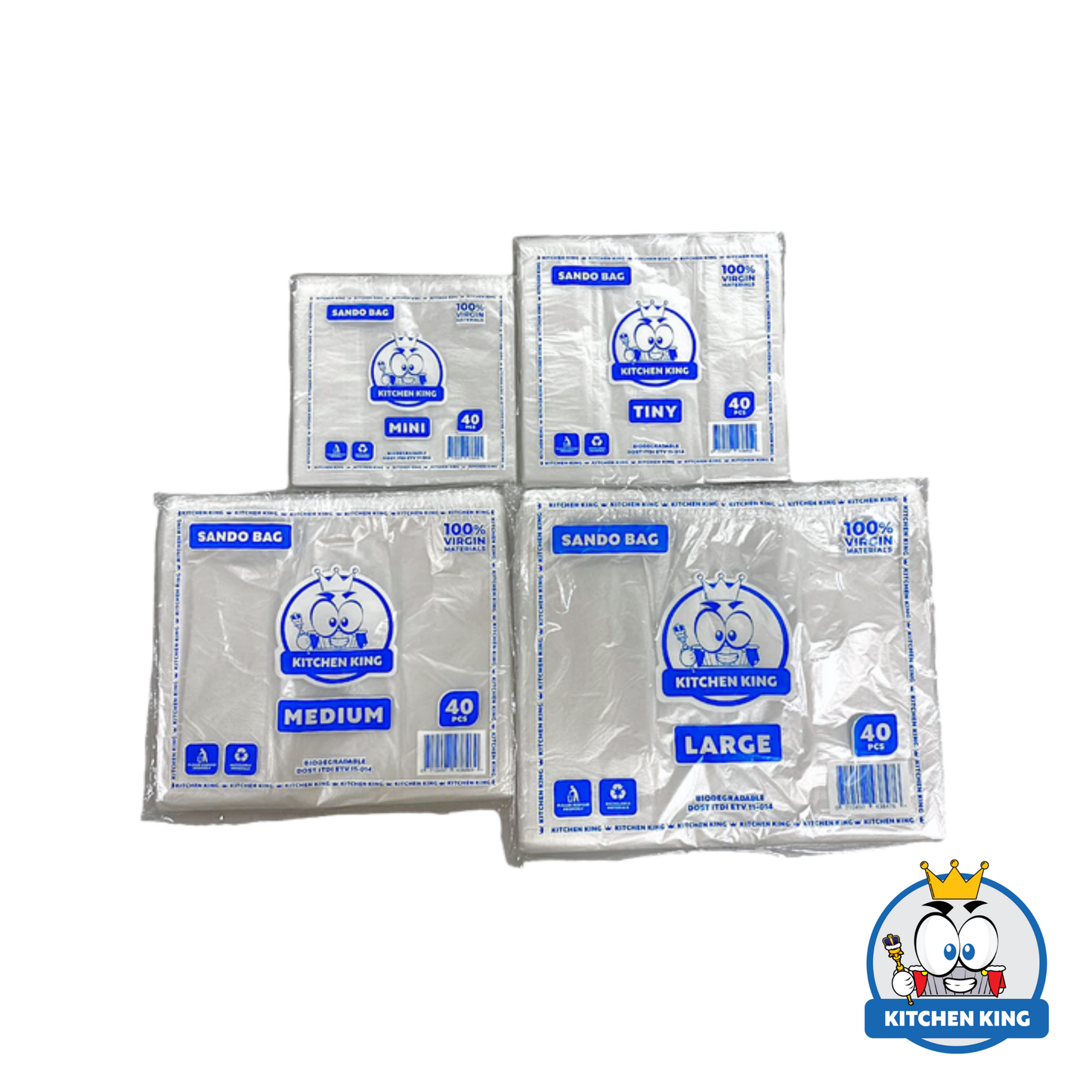 Kitchen King Sando Bag (Packed by 40's)