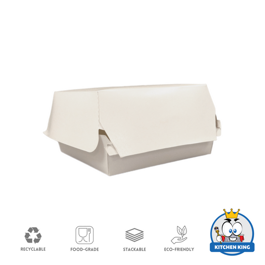 Paper Clamshell Hamburger Box Meal Box (350cc)