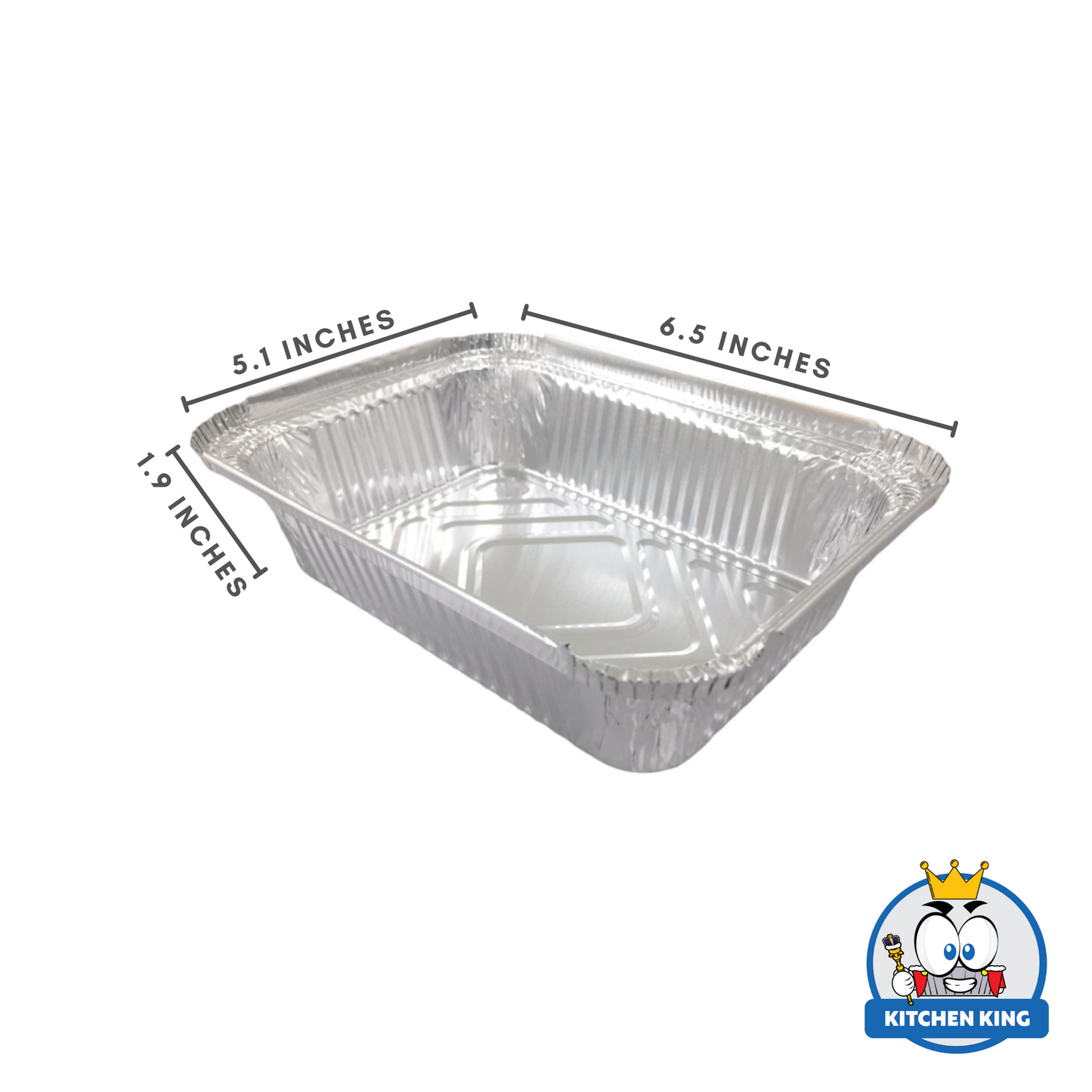 Aluminum Tray - Solo Large 700ml (RE185) with Plastic Lid