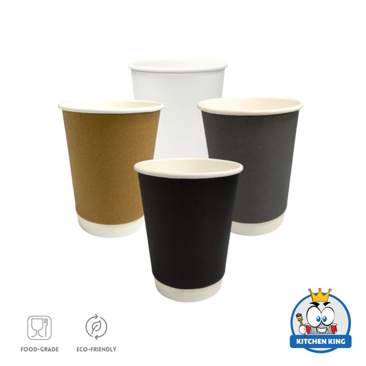 Double Wall Coffee Cup 12oz (25pcs)