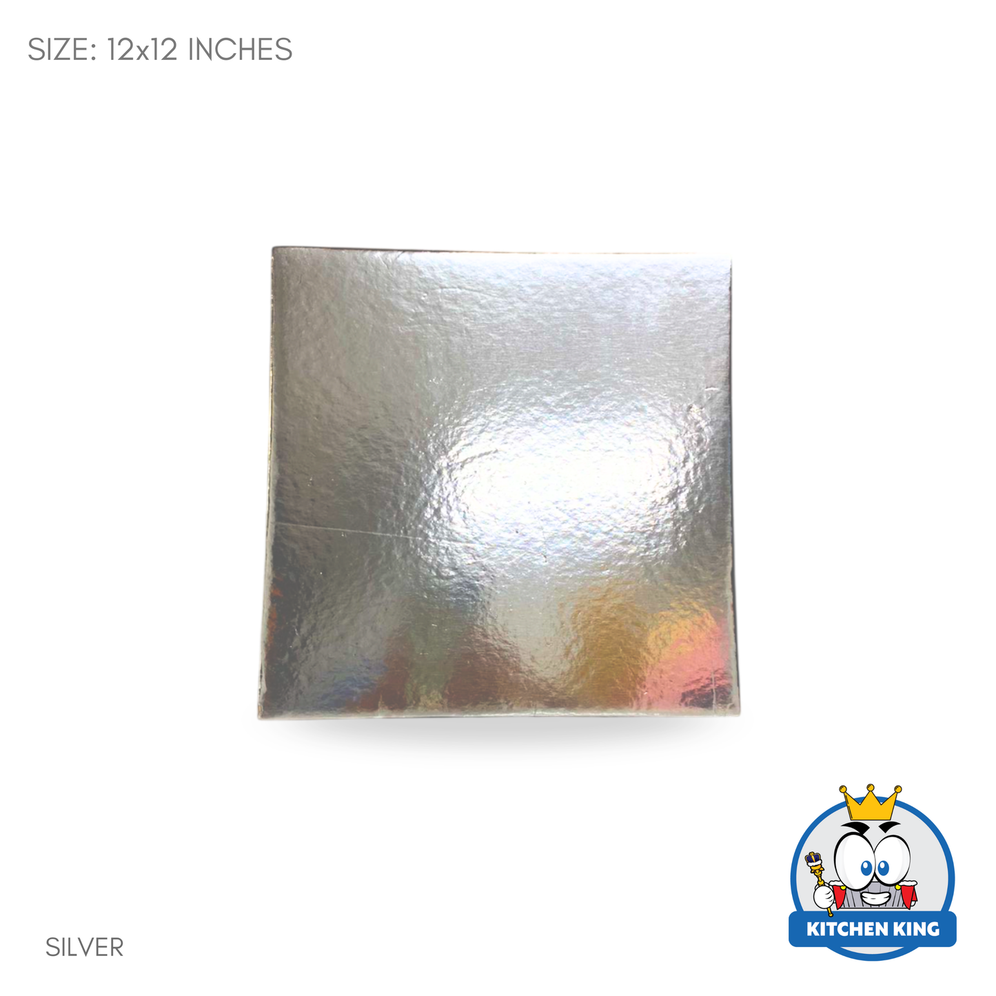 Cake Board Square 12 inches - Gold | White | Silver (By 10's)