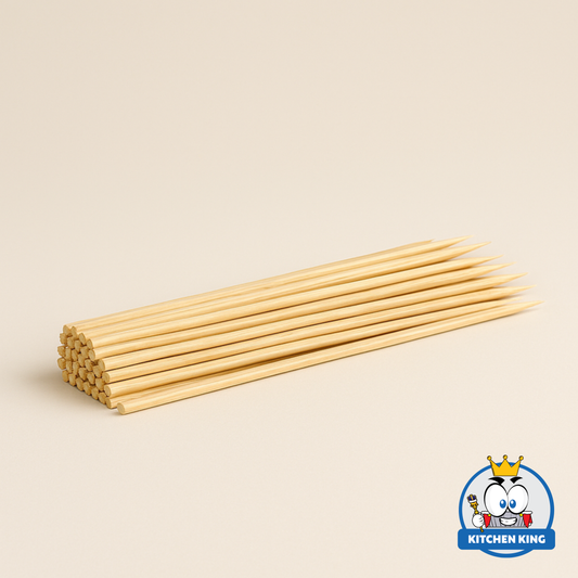 Bamboo Skewers / Barbeque Sticks - Round (Packed by 100's)