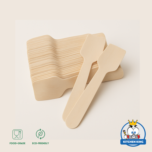 Wooden Dessert Shovel | Sundae Spoon (By 50's)