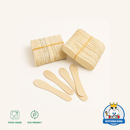 Wooden Ice Cream Sticks - No Wrap (By 100's)