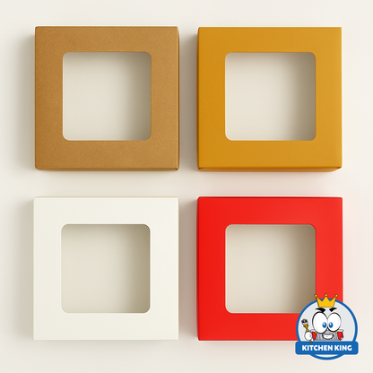 Cake Box 10x10x3 inches - With Window | No Window