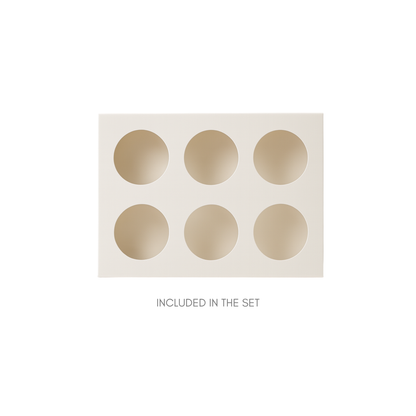 Cupcake Box with Tray (6 Slots) - 7" x 10" x 3"