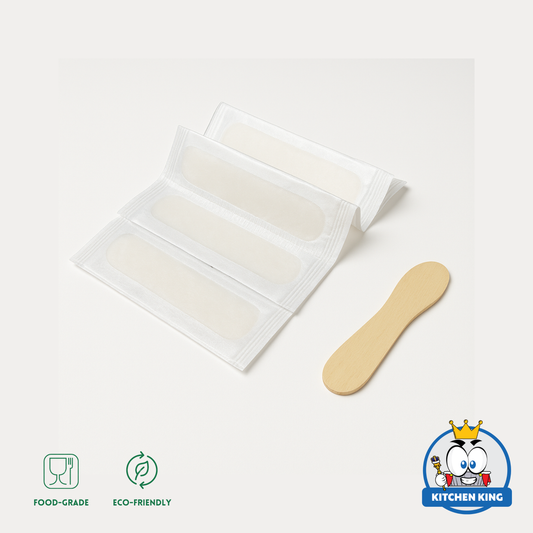 Wooden Ice Cream Sticks - Individual Wrap (By 12's)