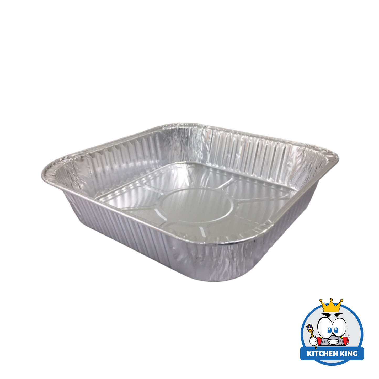 Aluminum Tray - Square Pan 1350ml (SQ204) with Plastic Lid