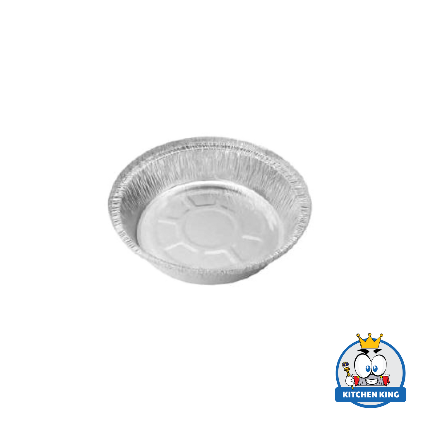 Aluminum Tray - Round Pans 750ml [RO7] with Plastic Lid
