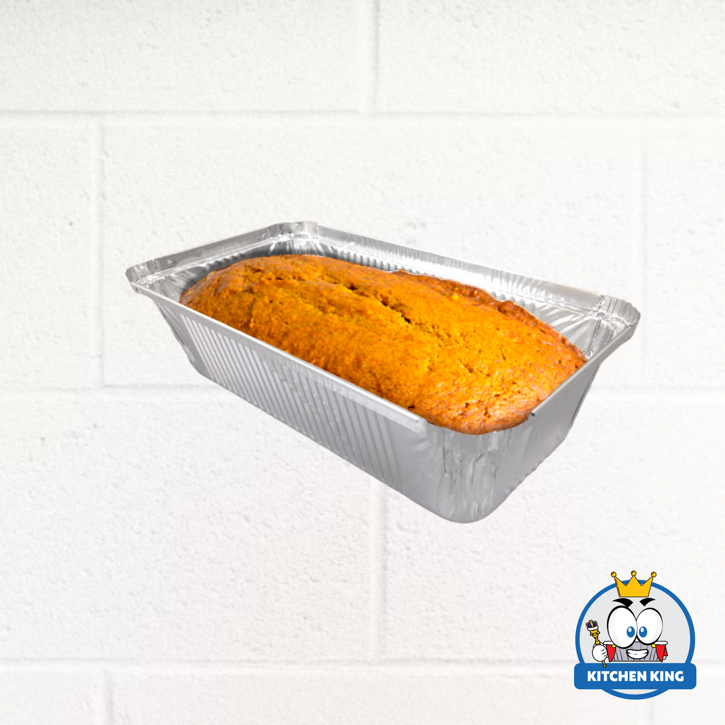 Aluminum Tray - Loaf Big 900ml (RE216) with Plastic Lid