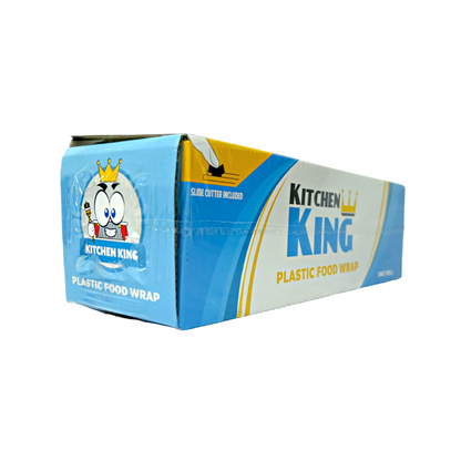 Kitchen King Plastic Food Wrap With Slide Cutter